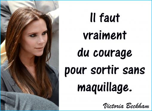 Du courage...
