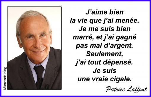 Adieu Patrice...