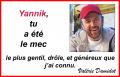 Adieu Yannik...