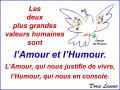 Amour... Humour...