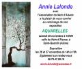 Exposition Annie Lalonde.