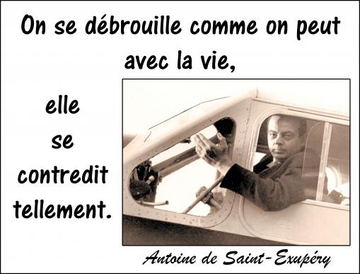 Avec la vie...