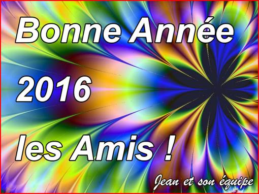 Bonne Année les Amis !