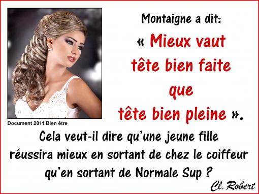 Bien faite ou bien pleine...