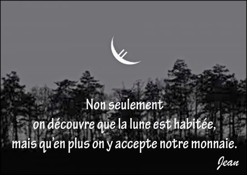 Bientôt sur la lune...