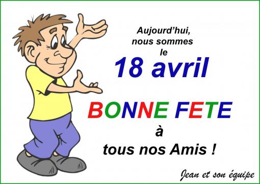 Bonne Fête les Amis !