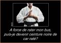 Ceinture noire...