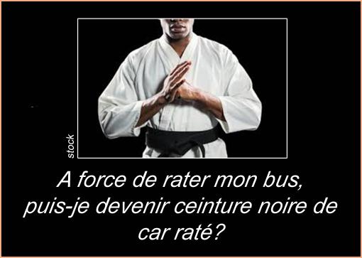 Ceinture noire...