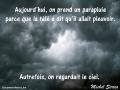 Ciel de pluie...