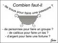 Combien faut-il...