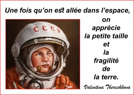 Dans l'espace...