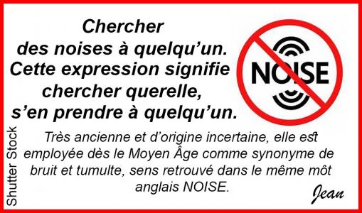 Des noises...