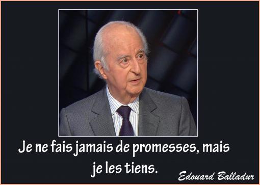 Des promesses...