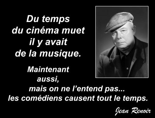 Du temps du cinéma muet...