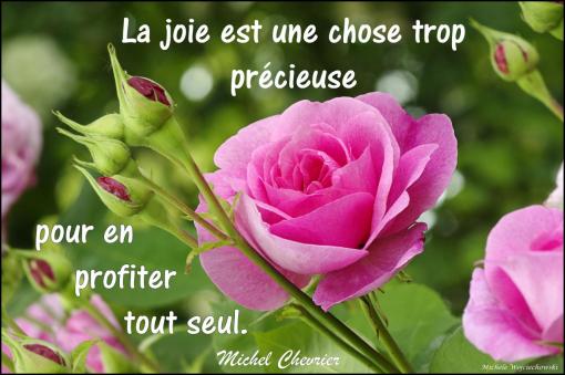 Elle se partage...