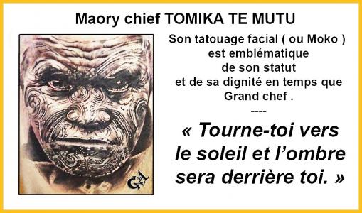 Face au soleil...