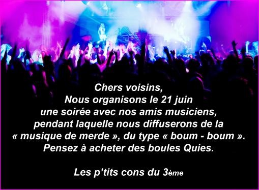 Fête de la musique...