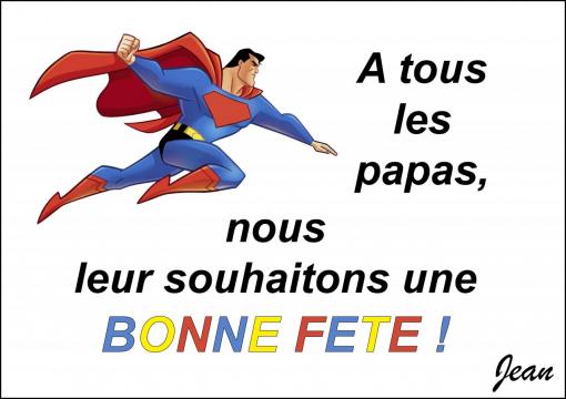 Fête des papas...