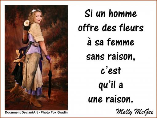 Il a une raison...