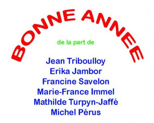Bonne Année !