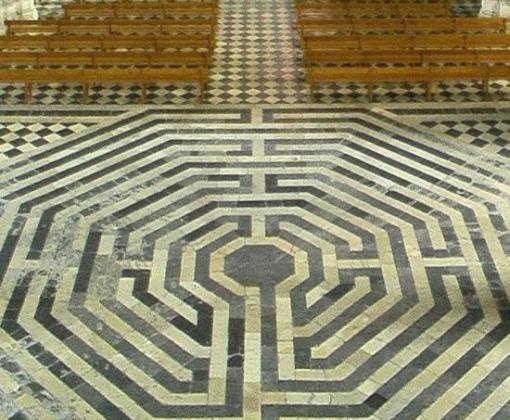 Le labyrinthe.