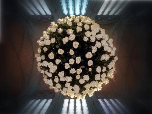 Boule de roses.