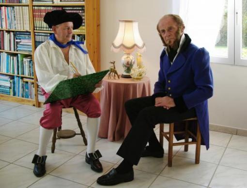 La magie du théâtre.