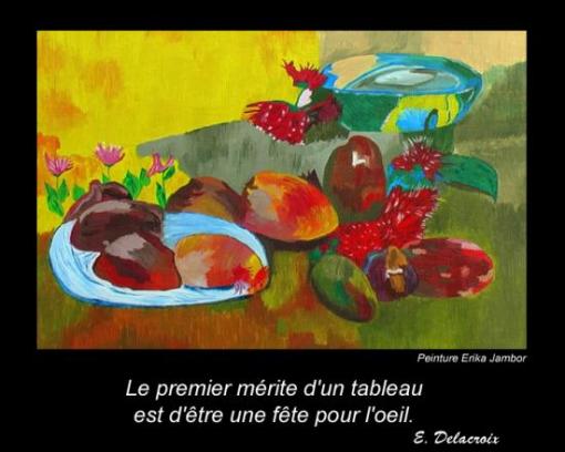 Une fête pour l'oeil.
