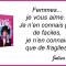 Je vous aime...