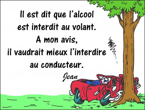 L' alcool au volant...