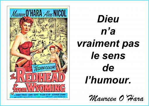 L' humour divin...