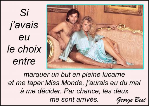 La chance...