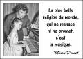 La musique...