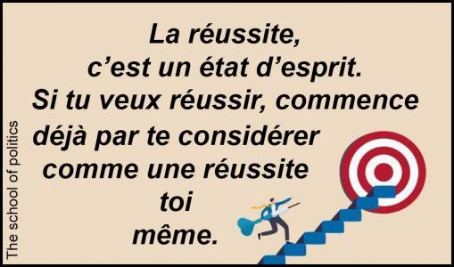 La réussite...