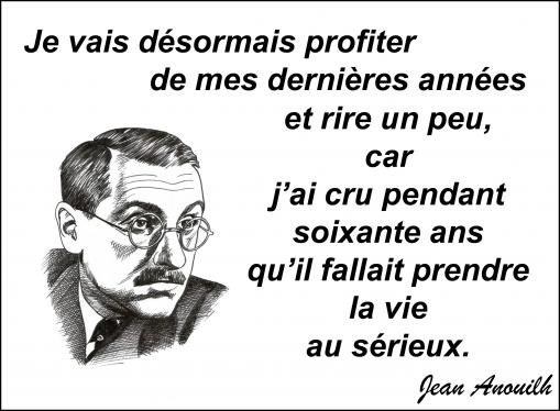 La vie au sérieux...
