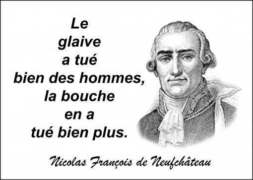 Le glaive et la bouche...