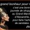 Le grand bonheur...