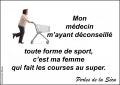 Le sport...