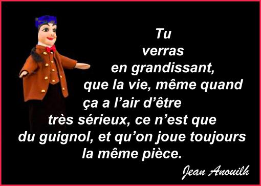 Le théâtre de la vie...