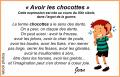 Les chocottes...