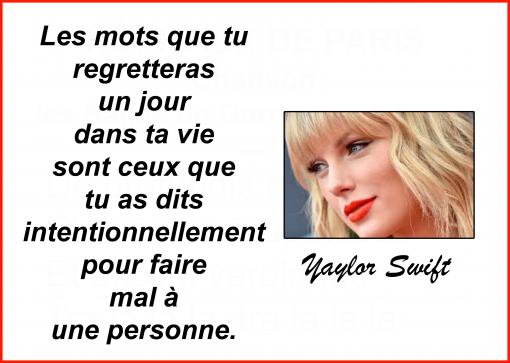 Les mots...