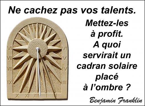 Les talents...