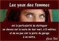 Les yeux des femmes...