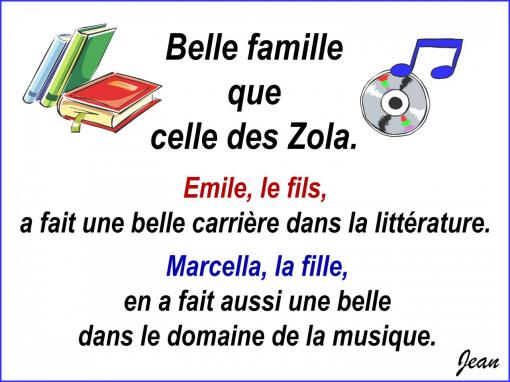 Littérature et musique.