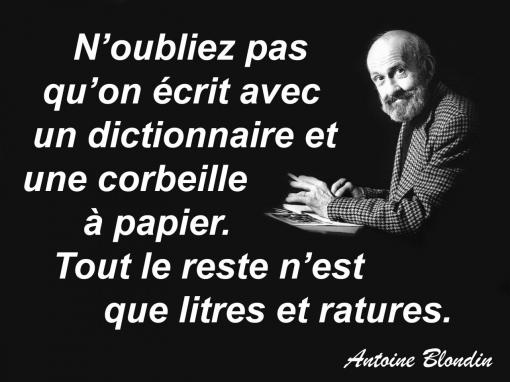 Littérature...