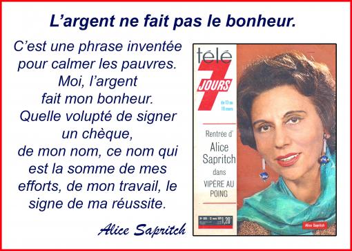 Ma réussite !...