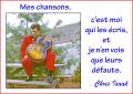 Mes chansons...