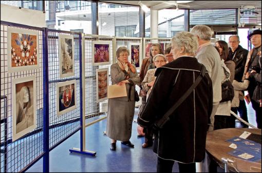 Michèle et Jean exposent à Chauny.
