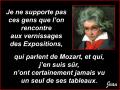 Mozart et son oeuvre...