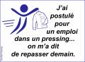 Pour un emploi...